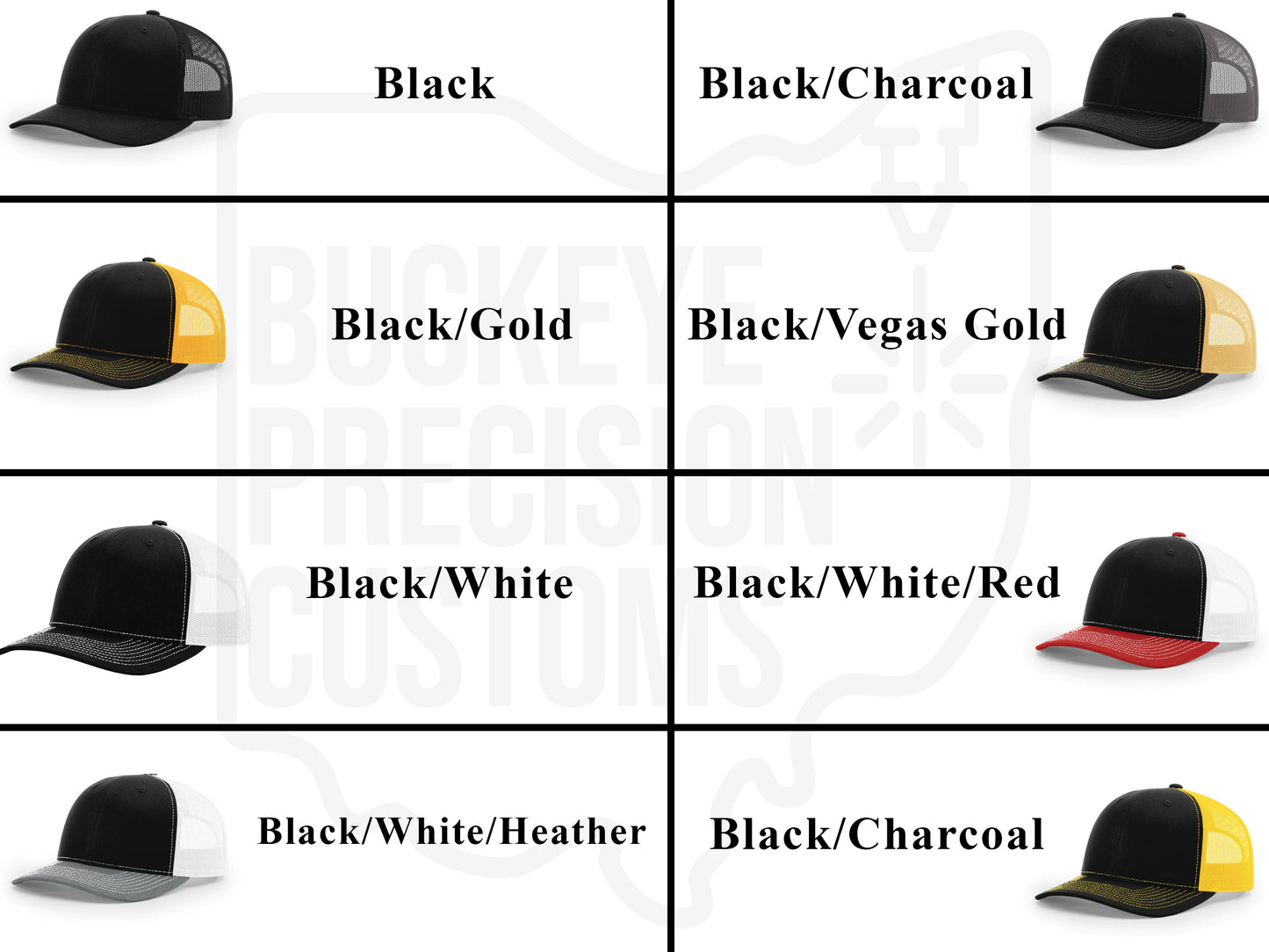 Richardson 112 Custom Patch Trucker Hat + Your Logo
